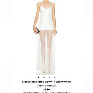 Norma Kamala Sleeveless gown